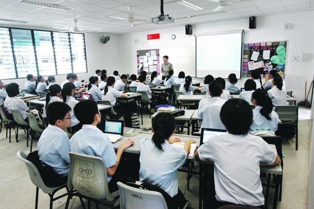 Số liệu của Chính phủ Singapore cho thấy sự pha trộn xã hội trong các trường học đã cải thiện.