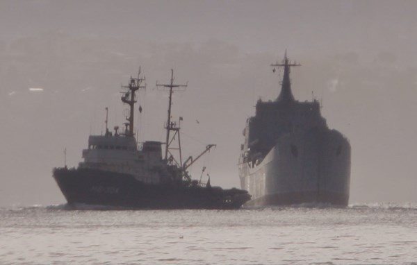 Một tàu chiến của Nga bị hỏng khi làm nhiệm vụ ở Syria?