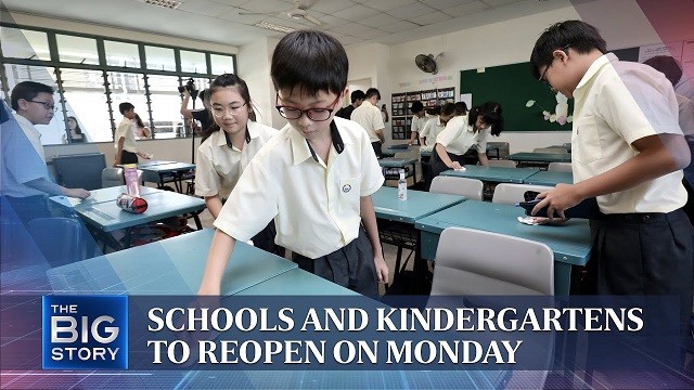 Singapore tiếp tục mở cửa trường học sau kỳ nghỉ