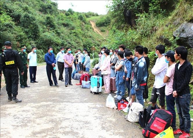 Số công dân nhập cảnh trái phép vào địa bàn huyện Mèo Vạc (Hà Giang) bị phát hiện ngày 11/9/2020. 
