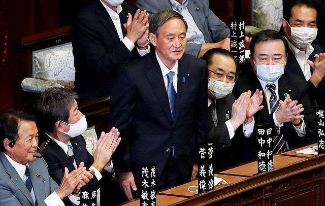 Ông Yoshihide Suga là Thủ tướng mới của Nhật Bản.
