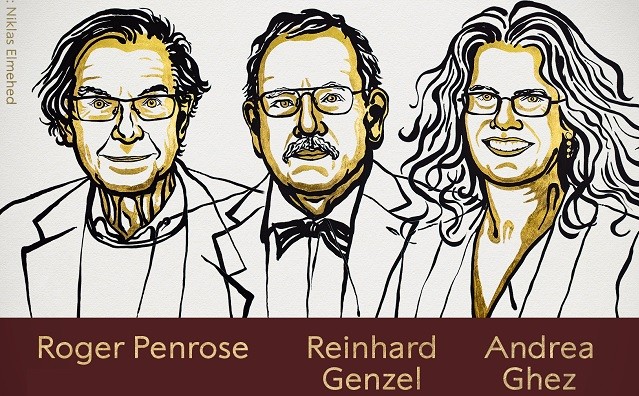 3 nhà khoa học đoạt giải Nobel Vật lý 2020