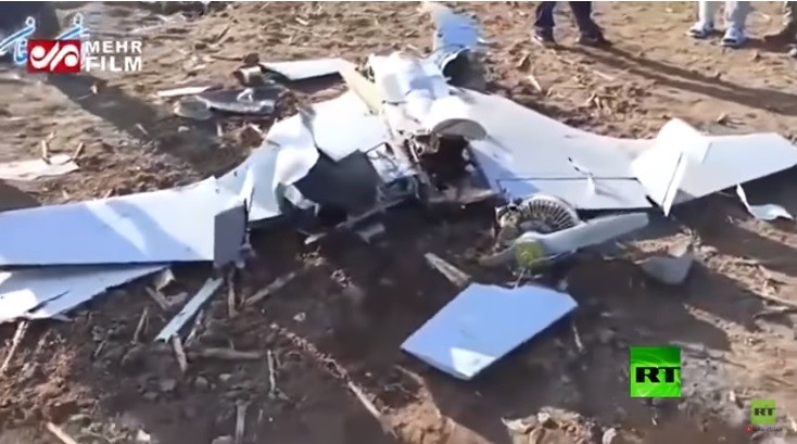 UAV rơi gần biên giới Azerbaijan.