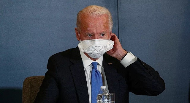 Ứng cử viên tổng thống của đảng Dân chủ Joe Biden.