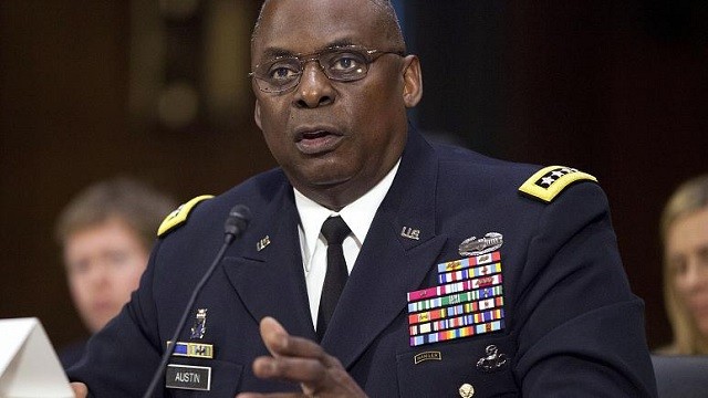 Ông Floyd Austin - cựu Tư lệnh Bộ Tư lệnh Trung tâm Mỹ.