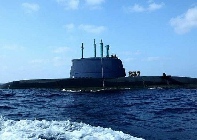 Tàu ngầm lớp Dolphin của Israel.