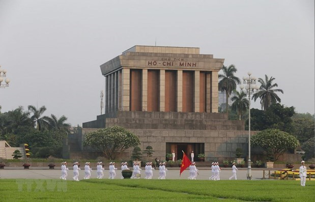 Lăng Chủ tịch Hồ Chí Minh. (Ảnh: Anh Tuấn/TTXVN).