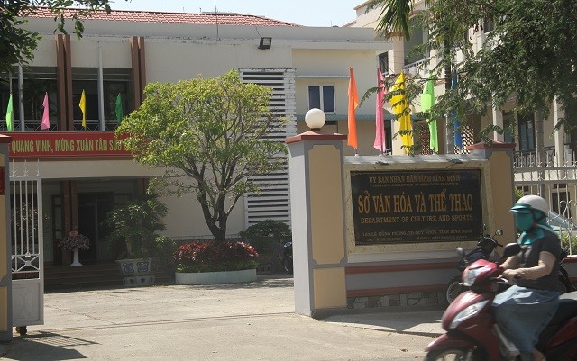 Sở Văn hóa và Thể thao tỉnh Bình Định.
