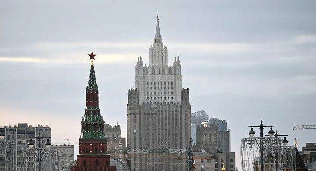 Tòa nhà Bộ Ngoại giao Nga ở Moscow.