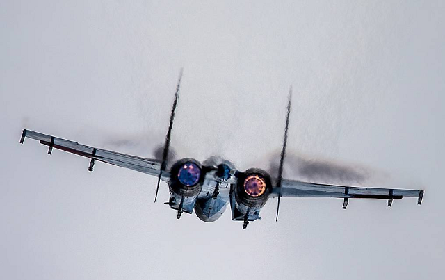 Chiến đấu cơ Su-27 của Nga.