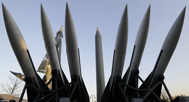 Tên lửa Scud-B của Triều Tiên.