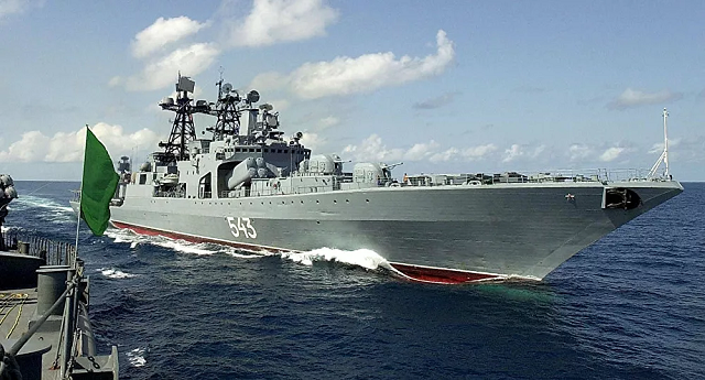 Khinh hạm Nguyên soái Shaposhnikov.