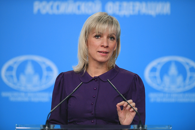 Phát ngôn viên Bộ Ngoại giao Nga Maria Zakharova.