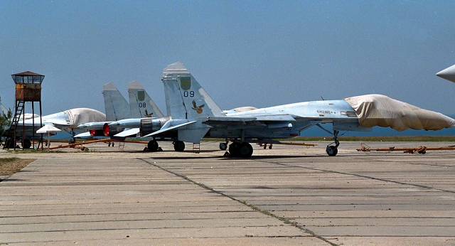 Chiến đấu cơ Su-27 của Nga.