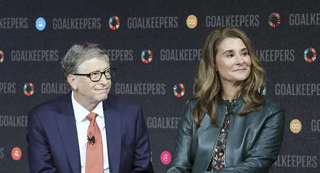  Vợ chồng Bill Gates.