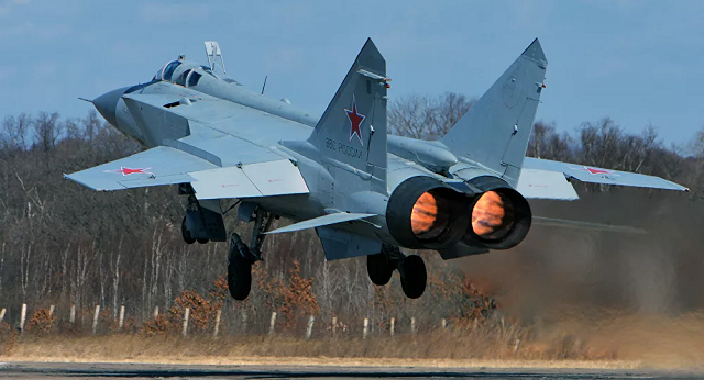 Chiến cơ MiG-31K.