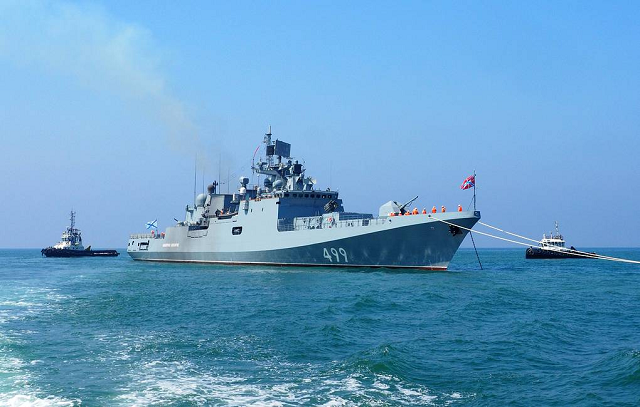 Khinh hạm Đô đốc Makarov.