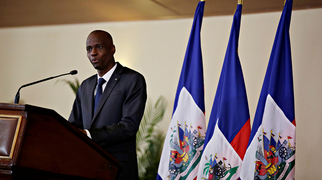 Tổng thống Haiti Jovenel Moise.