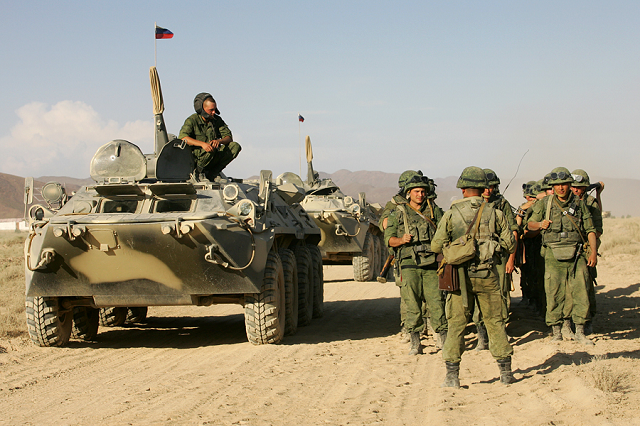 Lực lượng Nga ở Tajikistan.