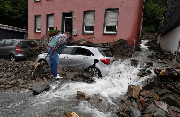 Ngập lụt ở Đức.