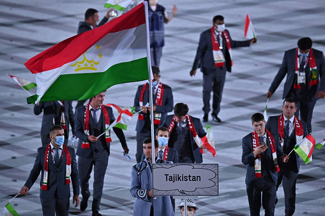 Đoàn vận động viên Tajikistan.