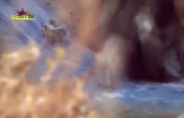 Video: Tổ hợp tên lửa chống tăng Cornet thổi bay xe bọc thép Thổ Nhĩ Kỳ