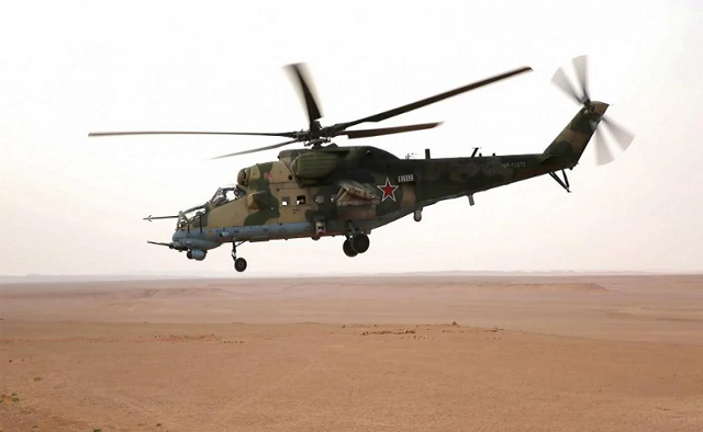 Trực thăng Mi-24.