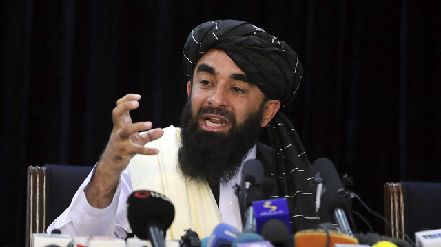 Phát ngôn viên Zabihullah Mujahid của Taliban.
