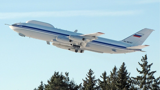 Máy bay Ilyushin Il-87 Aimak của Lực lượng Không quân Nga. 