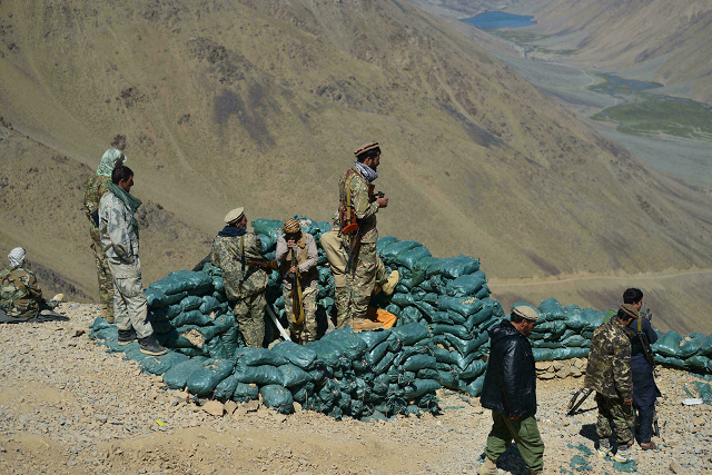 Lực lượng kháng chiến ở Panjshir, Afghanistan. 