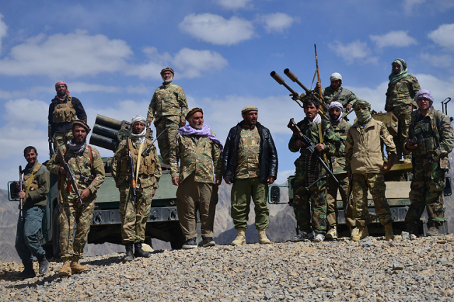 Lực lượng kháng chiến Afghanistan.