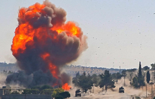 Một quả bom xe phát nổ ở Syria.