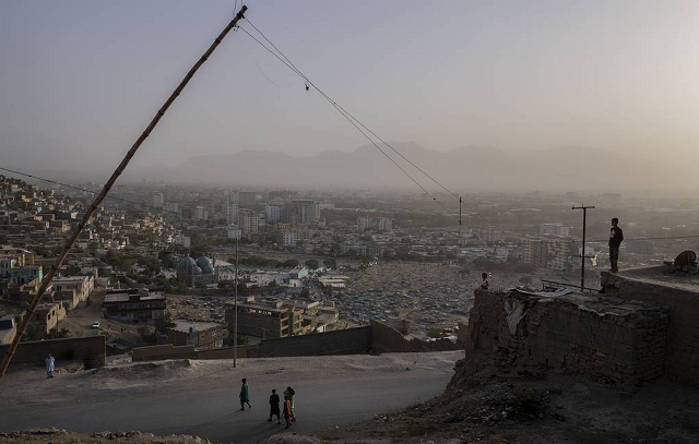 Quang cảnh Kabul, Afghanistan.