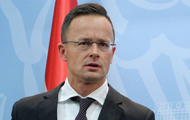  Bộ trưởng Ngoại giao Hungary Peter Szijjato.