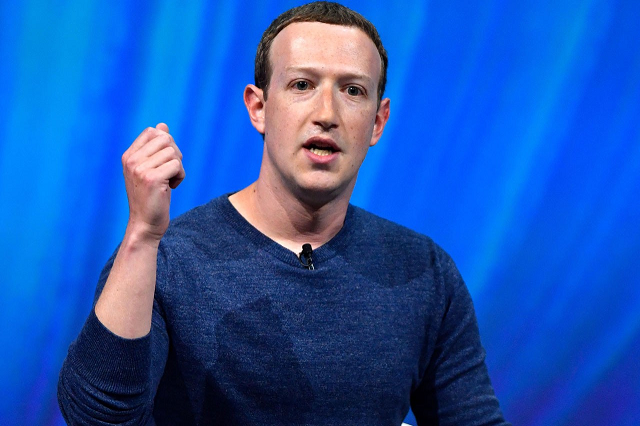 Giám đốc điều hành Mark Zuckerberg của Facebook.