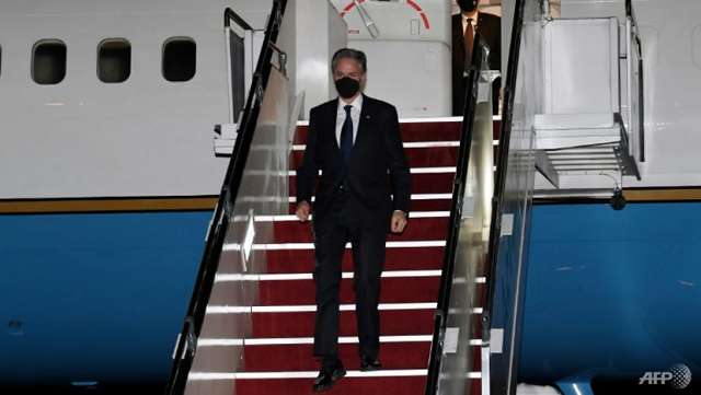 Ngoại trưởng Mỹ Antony Blinken đã rút ngắn chuyến công du đến Đông Nam Á.