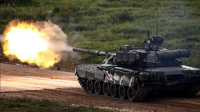 Xe tăng chiến đấu chủ lực T-14 Armata.