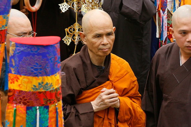 Thiền sư Thích Nhất Hạnh (Ảnh: AP)