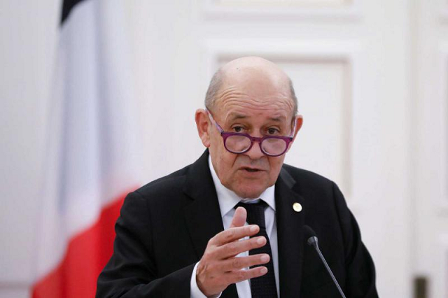 Bộ trưởng Ngoại giao Pháp Jean – Yves Le Drian.