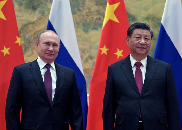 Tổng thống Nga Vladimir Putin và Chủ tịch Trung Quốc Tập Cận Bình.