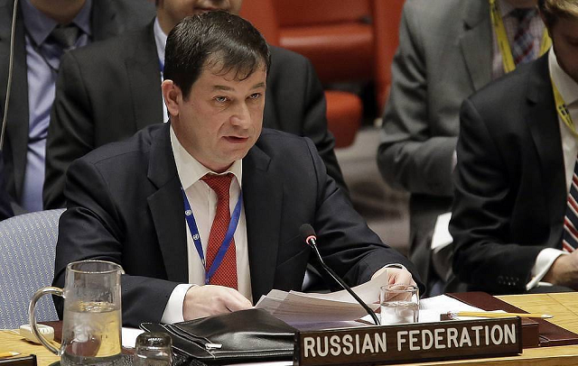 Đại diện thường trực của Nga tại Liên hợp quốc Dmitry Polyansky.