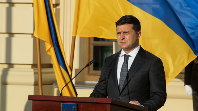  Tổng thống Ukraine Zelensky.