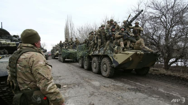 Các lực lượng Nga đã tiến sâu vào Ukraine.