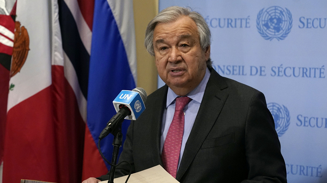  Tổng thư ký Liên hợp quốc Antonio Guterres.