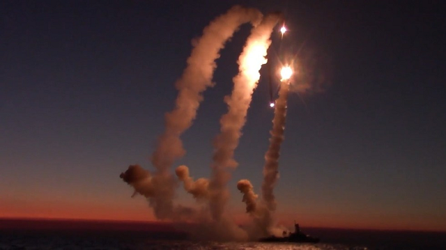 Nga phóng liền 4 tên lửa từ Biển Đen.