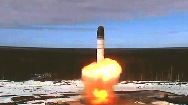 Nga phóng thử tên lửa đạn đạo xuyên lục địa RS-28 Sarmat.