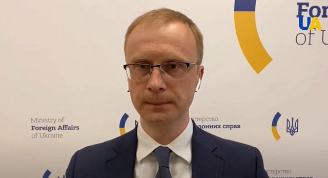 Phát ngôn viên Bộ Ngoại giao Ukraine Oleg Nikolenko.