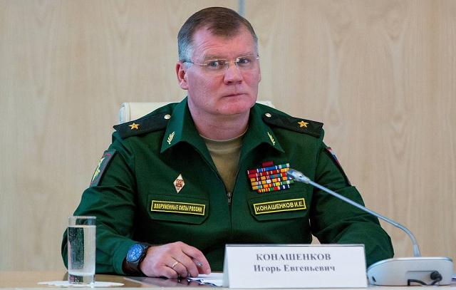Phát ngôn viên Bộ Quốc phòng Nga, Thiếu tướng Igor Konashenkov.