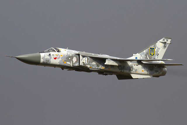 Máy bay Su-24 của Nga.