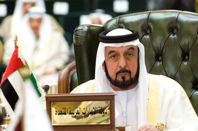 Tổng thống Các Tiểu vương quốc Ả Rập Thống nhất Sheikh Khalifa bin Zayed Al Nahyan.